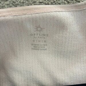 Offline Aerie long sleeve cropped workout top Size M